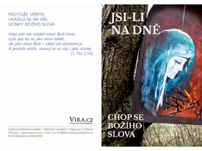 Jsi-li na dně, chop se Božího slova